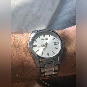 Seiko SUR 037 Silver Watch